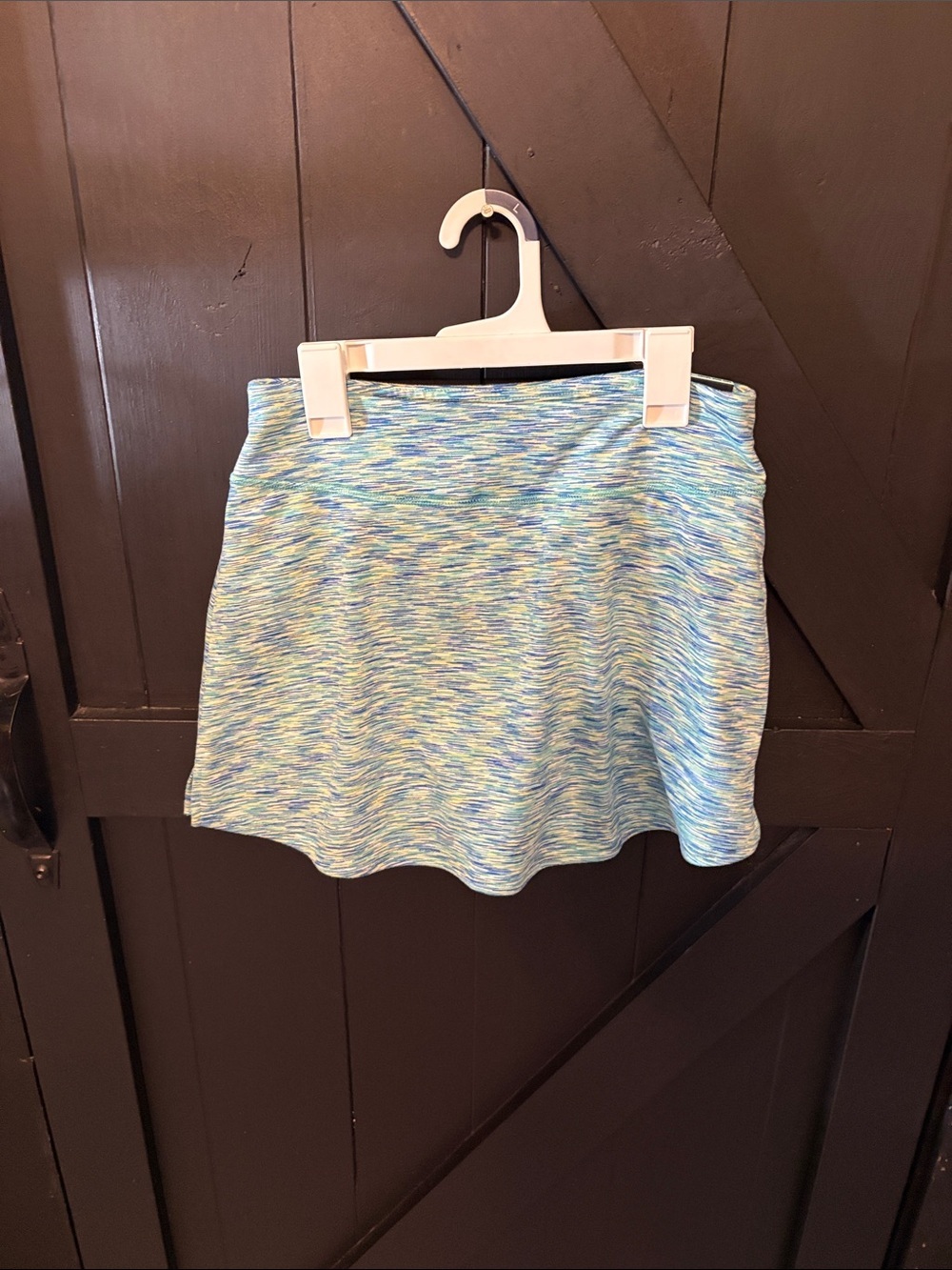 DSG Blue & Green Space-Dye Girls Skort